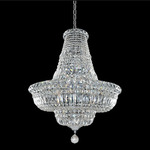 Betti Pendant - Chrome / Firenze Clear