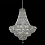 Betti Pendant - Chrome / Firenze Clear