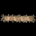 Vermeer Bathroom Vanity Light - Brushed Champagne Gold / Firenze Clear