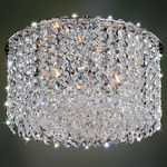 Milieu Metro Ceiling Light - Chrome / Firenze Clear