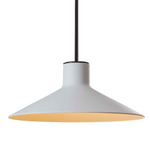 Platet Pendant - Ebony Black / Light Grey