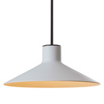 Platet Pendant - Ebony Black / Light Grey