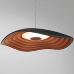 Valentina Pendant - Black / Copper