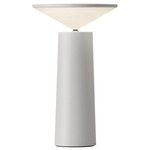 Cocktail Table Lamp - Black / White