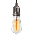 Vintage Pendant - Satin Chrome