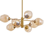 Abii Chandelier - Vintage Bronze / Champagne / Champagne