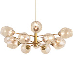 Abii Chandelier - Vintage Bronze / Champagne / Champagne