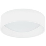 CFLD Ceiling Light - Satin Chrome / Ivory Texture