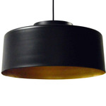 Kup Pendant - Black / Black / Gold