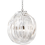 Marco Polo Chandelier - Nickel / Clear