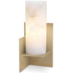 Frisco Table Lamp - Antique Brass / Alabaster