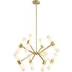 Marciano Chandelier - Louise Brass / Opaque Gradient