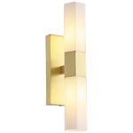 Marciano Wall Sconce - Louise Brass / Opaque Gradient
