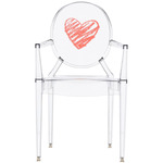 Lou Lou Ghost Kids Chair - Crystal