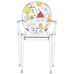 Lou Lou Ghost Kids Chair - Crystal