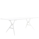 Spoon Foldable Table - White