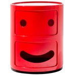 Componibili Smile Storage Tower - Red