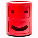 Componibili Smile Storage Tower - Red