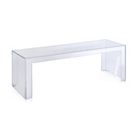 Invisible Rectangular Side Table - Crystal