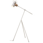 Carronade Adjustable Floor Lamp - White Oak / Sand