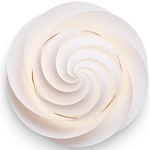 Swirl Wall / Ceiling Light - White