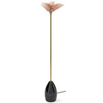 Blossom Floor Lamp - Gold / Pink