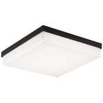 Kabu Ceiling Light Fixture - Oxidized Black / White