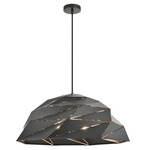 Riku Pendant - Dark Grey
