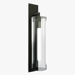 Dome UL Outdoor Wall Sconce - Anthracite / Clear