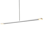 Virga Linear Pendant - Brushed Aluminum