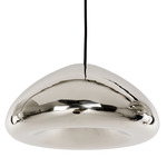 Void LED Pendant - Matte Black / Steel