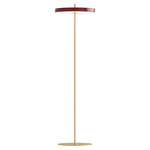 Asteria Floor Lamp - Brass / Ruby