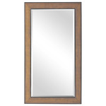 Valles Wall Mirror - Antique Gold / Mirror