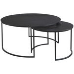 Barnette Nesting Coffee Tables - Aged Black