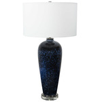 Stargazer Table Lamp - Polished Nickel / White