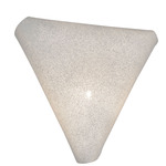 Ballet Wall Sconce - Stainless Steel / White