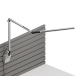 Z-Bar Mini Warm White 3500K LED Desk Lamp - Silver / Silver