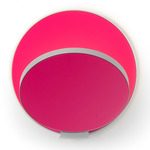 Gravy Wall Sconce - Silver / Matte Hot Pink