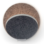 Gravy Wall Sconce - Silver / Oxford Felt