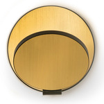 Gravy Wall Sconce - Metallic Black / Brass