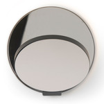 Gravy Wall Sconce - Metallic Black / Chrome