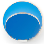 Gravy Wall Sconce - Chrome / Matte Blue