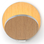 Gravy Wall Sconce - Chrome / White Oak