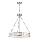 Middlebury Pendant - Polished Nickel / Frosted