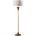 Rebecca Floor Lamp - Natural / White