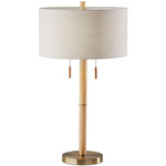 Madeline Table Lamp - Natural / Off White