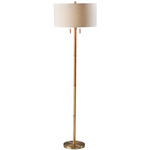 Madeline Floor Lamp - Natural / Off White