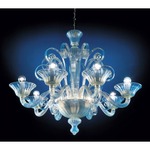 San Servolo Chandelier - Chrome / Transparent Crystal