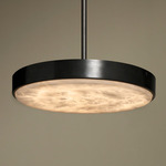 Anvers Pendant - Bronze / Honed Alabaster