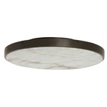 Anvers Surface Wall / Ceiling Mount - Bronze / Honed Alabaster